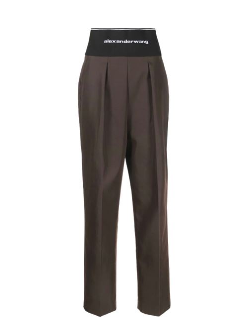 Trousers with logo ALEXANDER WANG | 1WC1224449204